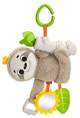 Fisher-Price GHL39 Kleines Spiel-Faultier, mehrfarbig