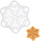 Schneeflocke (Stil 1) Ausstechform, 1 Teil, Bakerlogy