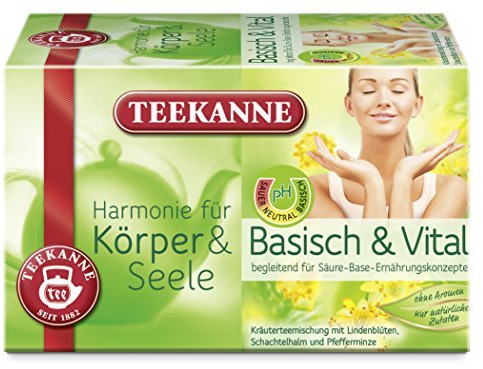 Teekanne Basisch und Vital Harmonie für Körper und Seele 5er Pack