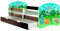 ACMA Kinderbett Jugendbett mit Einer Schublade und Matratze Wenge mit Rausfallschutz Lattenrost II 140x70 160x80 180x80 (30 Dino, 180x80 + Bettkasten)