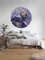 Komar Marvel DOT DD1-051 Papier peint photo rond et autocollant en intissé – Avengers Painting Thanos – Diamètre 125 cm – Sticker mural pour chambre d'enfant