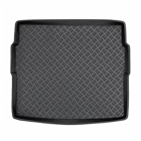 M MOTOS Tapetes de PE para maletero apata para DS DS7 Crossback desde 2018 Mejore la comodidad de su viaje con la resistente alfombrilla para el maletero del coche, que protege contra la suciedad y el