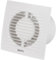 LIRAST Ø 100mm / 4 inch White Bathroom Fan with Timer - Ventilator for Bath Kitchen Toilet - Extractor Fans