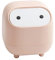 ETRAVEL Small Wastebasket Bin with Lid, Cute Mini Office Bins Cartoon Desk Dustbin for Home,Vanity Tabletop, Bedroom (PINK)