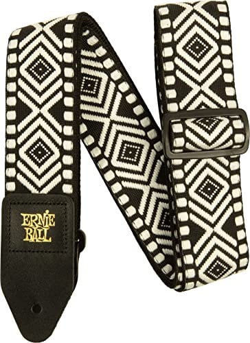 Ernie Ball Jacquard-Gitarrengurt - White Savannah