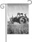 OPSREY Traktor Landwirtschaft ruhig gedruckt Garten Flagge Terrasse Rasen Outdoor Dekorative Flagge Garten Banner