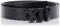 Calvin Klein Damen Monogram Tonal Plaque Belt 30Mm K60K613125 Fester Gürtel, Black (Black), 75