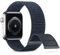 DigiHero Sport Nylon Straps Compatible with Apple Watch Straps 38mm 40mm 41mm 42mm 44mm 45mm, Adjustable Breathable Women Men Braided Strap Compatible for iWatch Series 9/8/7/6/5/4/3/2/SE Midnight L