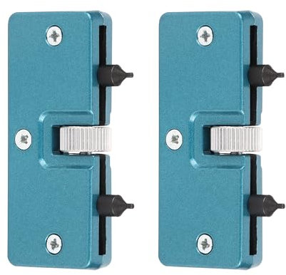 JSMTKJ 2 Piezas Herramienta Cambiar Pilas Reloj, Herramienta Apertura Tapa Reloj Ajustable para Reemplazo de Batería o Reparación Relojes