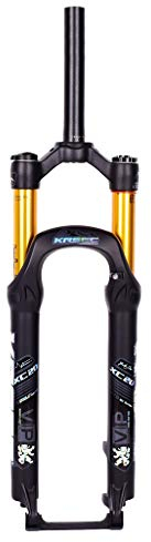 Forcella Ammortizzata MTB 26 Pollici 27,5 1-1/8 Forcella Anteriore pneumatica per Mountain Bike Corsa: Lega di Alluminio 120 mm