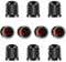 10 pcs dust cap, Tyre Valve Caps with O Seal Ring, Universal Stem Dust Covers for SUV, Cars, Bike, Motorcycles, Trucks, Heavy-Duty, Airtight Seal, Screw-On, Easy to Operation (Pack of 10)
