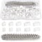 YIXISI 460 Stücke 2/3 / 4/5 / 6 Pin 2.54mm JST Stecker Kit, JST-XH, 2.54mm Pitch Weiblich Pin Header, JST Adapter Kabel Stecker, JST Männlich und Weiblich Stecker