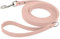 Petbo 10m Schleppleine mit Handschlaufe | Extra Bequeme 19mm Breite für mittelgroße & große Hunde | weich + leicht zu säubern | Hundeleine mit 10 Meter Länge (Pastell-Rosa - Gurtband)