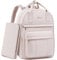 LOVEVOOK Wickelrucksack Baby Wickeltasche Rucksack mit Wickelauflage Lässig Diaper Bag mit Kinderwagengurte Windeltasche Groß Mommy Kliniktasche Geburt Babytasche für Mama und Papa Beige