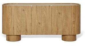 Jahnke Sideboard Circo SB 160 Montana Eiche/MARMOR Weiss