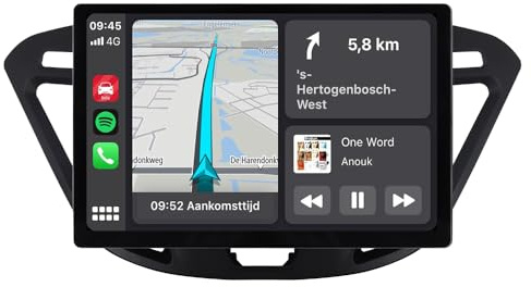 ACAVICA 4GB+64GB Android 15 Autoradio für Ford Transit Custom 2013-2017, Octa-Core 13.1 QLED 2K Display, Wireless CarPlay & Android Auto, 4G LTE, Dual WiFi, Bluetooth 5.0, GPS & Kamera