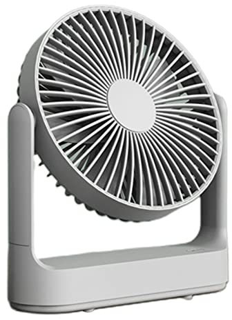 Ventilador de camping portátil de 7 pulgadas, 4000 mAh, ventilador de escritorio de 7 pulgadas con gancho para colgar, para cortes de coche, oficina