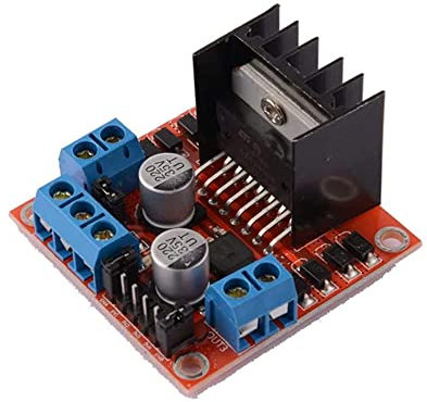 Movilideas - Doble Puente H Dual H Bridge DC Stepper Motor Drive Controlador Módulo de Placa Compatible Con L298N (1)
