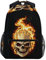 Day of the Dead Totenkopf-Rucksack, Schulbuchtasche für Teenager, Jungen, Mädchen, Kinder, Tagesrucksack für Reisen, Camping, Fitnessstudio, Wandern, mehrfarbig