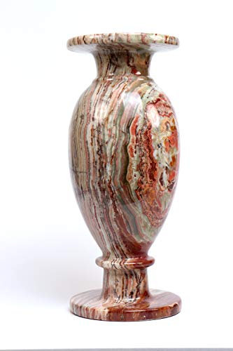 Zunftbedarf.de Vase Onyx Marmor Blumenvase 25cm
