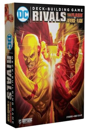 Cryptozoic DC Deck-Building Game: Rivals – The Flash vs Reverse-Flash | Card Game English