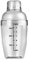 1 shaker per cocktail in plastica con scala e colino, in plastica trasparente, per cocktail e cocktail, per uso domestico, 350 ml
