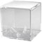 Flytise Baseball Vitrine UV-Schutz Acrylwürfel Baseballhalter Square Clear Stützen Box für 9 '' Ball Baseball Vitrine
