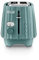 De'Longhi Ballerina Toaster, 2 Slot Toaster, Reheat, 5 Browning Settings, Defrost and Cancel Functions, Pull Crumb Tray, CTD2003.GR, 900W, UK PLUG, Green