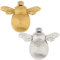 Bee Door Knocker for Front Door | Polished Brass Knockers with Strike Plate | UPVC | Bumblebee Front Door Furniture with a Unique Design (Gold)