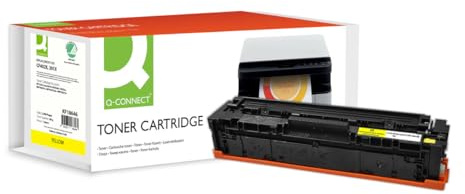 Q-Connect Toner mit hoher Ergiebigkeit kompatibel zu HP CF402X - Gelb K15835QC