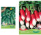 Germisem graines Cornichon vert PETIT DE PARIS & graines Radis demi-long de 18 jours