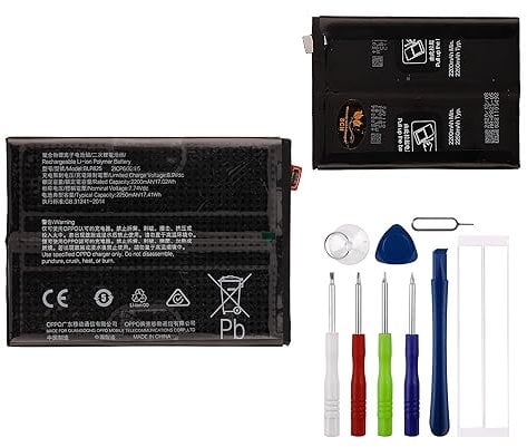 E-yiiviil Replacement Battery BLP825 Compatible with Oppo Reno6 Pro 5G/Find X3 Neo 5G with Tools
