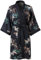 Ledamon Kimono Robe peignoir femme, Noir , Taille unique