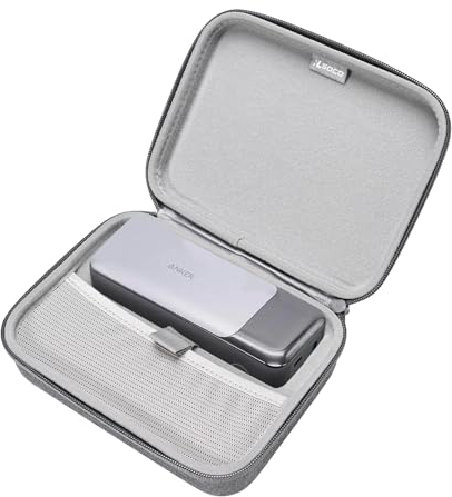 RLSOCO Tragetasche für Anker 737 Power Bank, 24.000 mAh 3-Port Laptop Tragbares Ladegerät - Grau (nur Hülle)