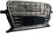 Auto Vordere Stoßstange Kühlergrill für Audi Q5 SQ5 2013-2017, KüHlergrill Front Ersatz Hauben Grill Doppelsteg Sport Kühlergrill,C