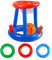 Pool Volleybal Game, Aufblasbaren Basketballständer Aufblasbares, Volleyball Basketball Hoops Pool Float Set, Pool Basketballkorb, Pool Spielzeug Wassersport Sommerspielzeug