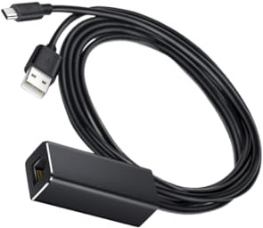jojofuny Network Card Ethernet Adapter Micro USB to Mbps Network Compatible for Fire Tv Stick