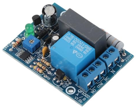 220VAC Ritardo Timer Regolabile Spegnimento Interruttore Timer Relè Interruttore Carico 10A250VAC/10A30VDC Modulo relè Temporizzato (Spegnimento automatico in 0-10 secondi)