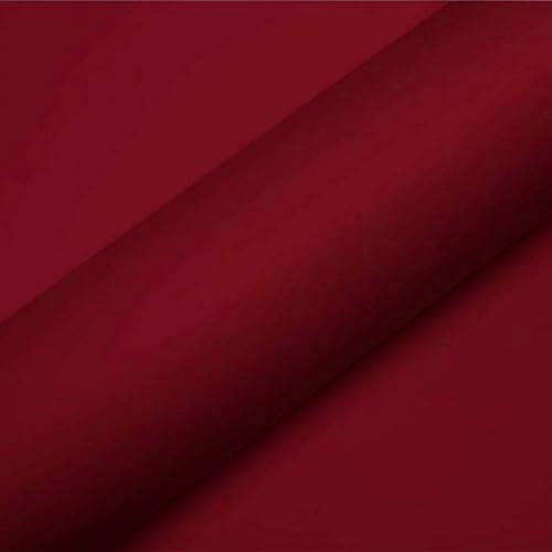DIMEXACT - Covering Bordeaux Mat pour Surface Plane - 122 cm x 0.5 m - en Rouleau