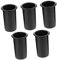 CHICAMPERA 5 PCS Replacement Subwoofer Port Tube for Enhanced Bass Performance Plastic Speaker Air Outlet Woofer Box Accessory for Improved Sound Quality