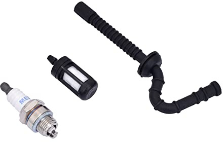 Cancanle Carburant Tuyau Ligne Filtre L7T Kit de Bougie pour Stihl MS250 MS230 MS210 025 023 021 Tronçonneuse