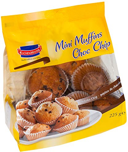 Kuchenmeister Mini Muffins Choc Chip, 225g | 8er Pack