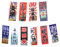 Perfeclan Verschiedene Japanische Flaggen Banner Pack für Küche Restaurant Türverzierung, F