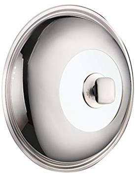 Pot Lids Stainless Steel Wok Lid Universal 30 Glass Household 32 Visible Pot Lid 34cm36 Large 38 Inch 40 Cm (Size : 40cm)