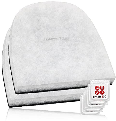 Spares2go Carbon Filter + Fresheners compatible with Ebac 2000 Series 2600e 2600ex 2650e Dehumidifier (Pack of 2)
