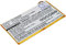 Akku für Tablet Acer Iconia One 10 A3-A50-K5UU (5-Pin-Stecker), 3,7V, Li-Polymer