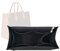 Lckaey Onthego PM MM GM Geldbörsen-Organizer, Handtaschen-Einsatz für Tragetasche, Modern-Minimalistisch, Schwarz