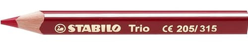 STABILO Trio dick Buntstifte Dreikant – Dicke 12er Kartonetui kurz mehrfarbig