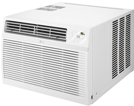 LG 14000 BTU Window Air Conditioners [2023 New] Remote Control WiFi Enabled App Ultra-Quiet Washable Filter Cools 800Sq.Ft for Large Room AC Unit air conditioner Easy Install White LW1521ERSM1