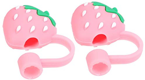 Veemoon 2 Pièces Bouchon Anti-poussière En Paille Anti-rides Insert De Paille Couverture De De Silicone Jolies Couvertures De Des s Les Nuages Détachable Gel De Silice